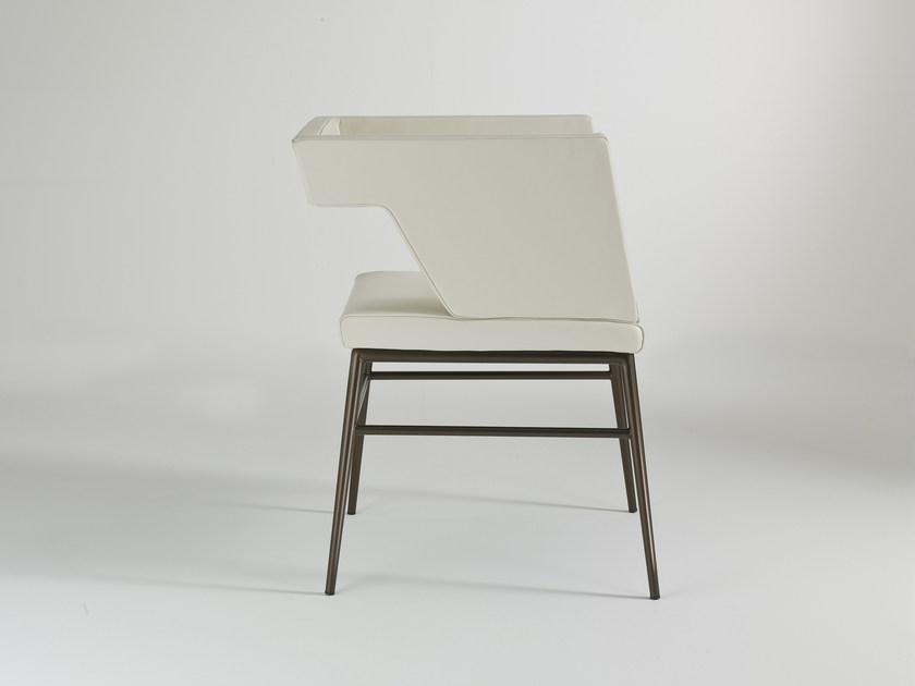 i 4 Mariani Мягкое кожаное кресло с подлокотниками Sissi sun-id-1515767 - Вид №2