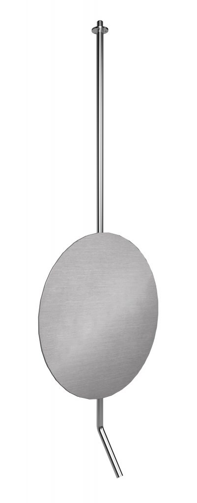 877 + 38030 / Р Излив + круглое зеркало Ø 600 мм. Bongio Bowling 877+38030/R