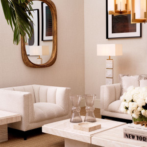 Овальное зеркало с золотой фольгой в рамке