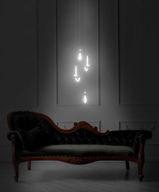 Beau & Bien Подвесной светильник из фарфора ручной работы Louis 15 sun-id-1457117 - Вид №6