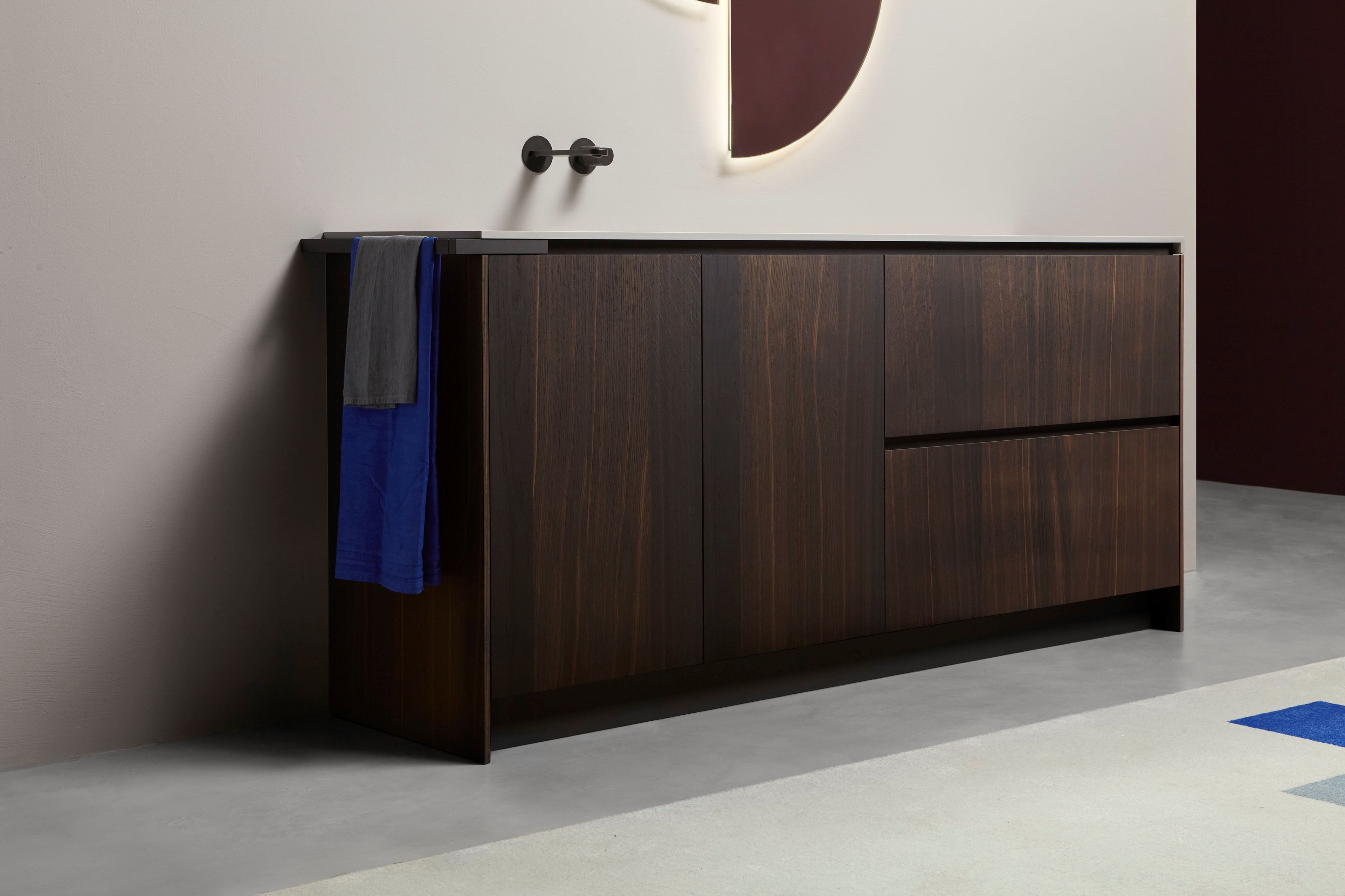 Напольный умывальник с дверцами Antoniolupi Piana ARCH-00004523 - Вид №15