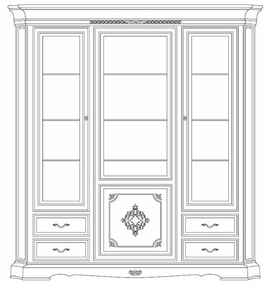 Arvestyle Витрина из массива дерева Dogi sun-id-1443266 - Вид №5