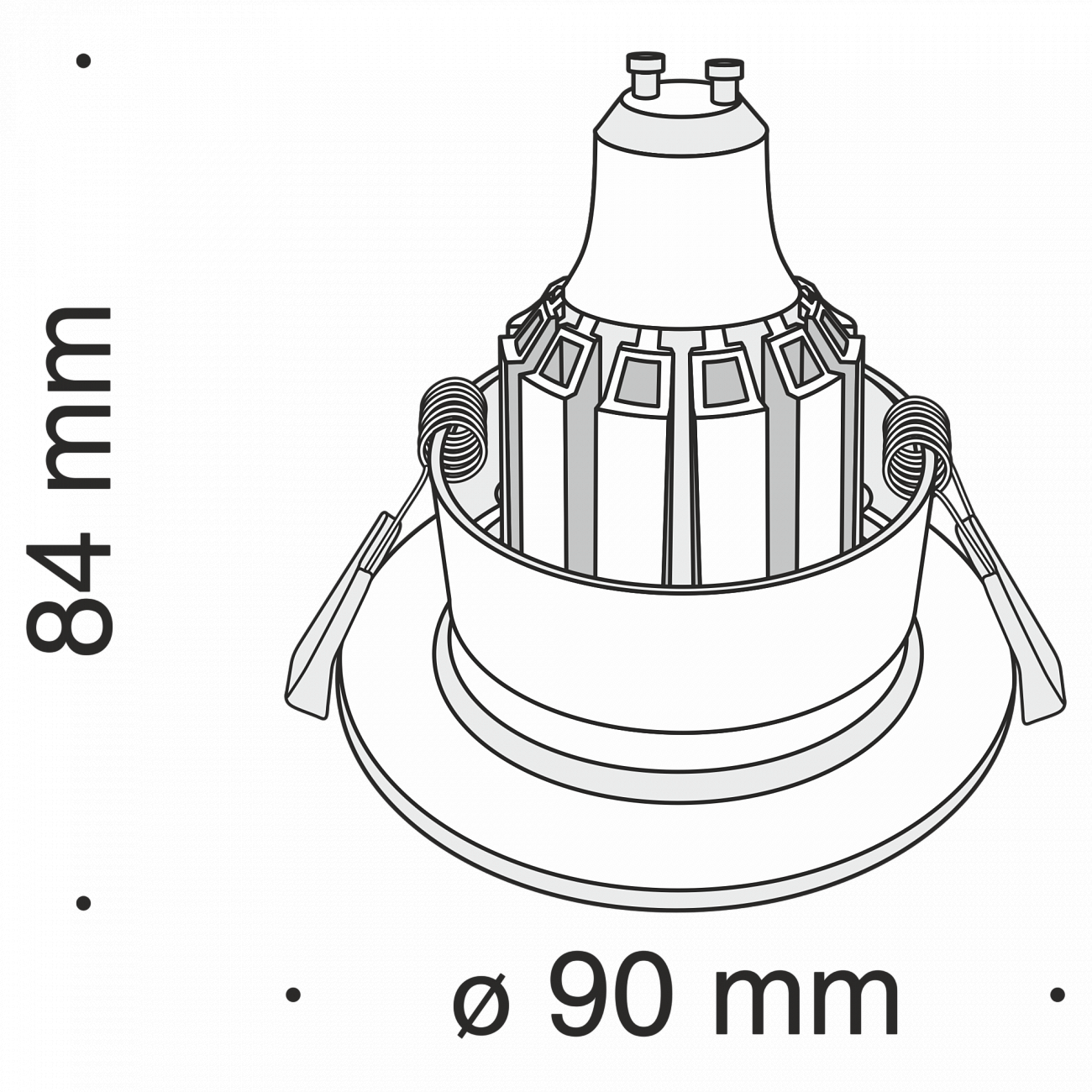 Встраиваемый спот черный Technical Barret DL041 TECHNICAL DOWNLIGHT 00-3957145 Черный  - Вид №4
