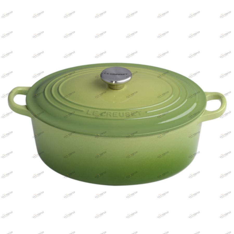 Утятница чугунная Le Creuset, Ø29 см, зеленая 21178294262430