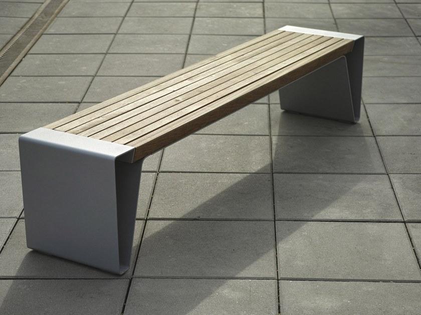 mmcité1 Скамья из стали и дерева без спинки Radium sun-id-1455670 - Вид №3