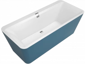 Villeroy&Boch Ванна отдельностоящая UBQ180SQE9T2BCV-RW Squaro Edge 12 Stone White