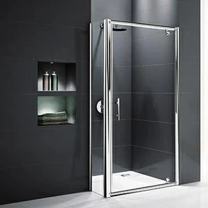 Novellini. Боковая панель 102 см F SPECIAL 1 с серебристым профилем STAR