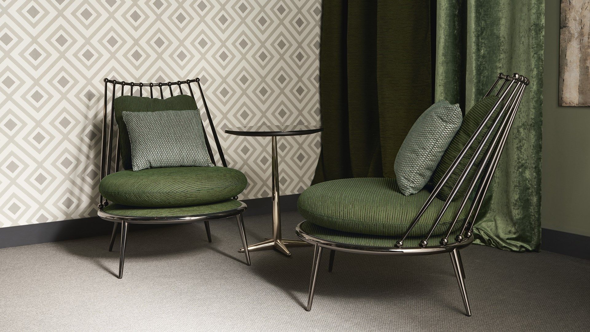 Круглый деревянный журнальный столик для гостиной Cantori ARCH-00032307 - Вид №2