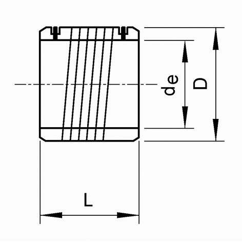 SANIT 616806 Электросварочное рукав, PP-R - Комбинированная муфта  - Вид №1
