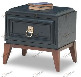 Enza Home Прямоугольная тумбочка из дерева с ящиками Elegante sun-id-1370764