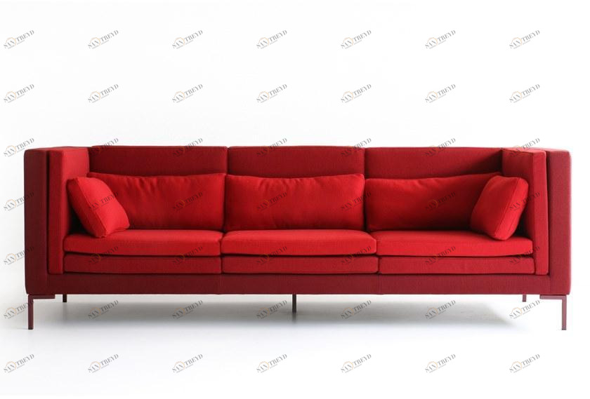 Branca Lisboa 3-х местный тканевый диван Layer sun-id-1439808