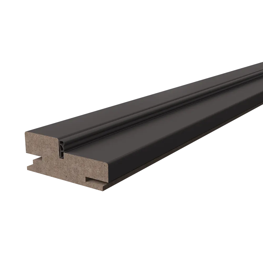 Дверная коробка телескопическая Палладиум 80x32x2100 мм ПВХ-ламинация цвет Силк Найс (комплект 2.5шт.) 84506361 STLM-2148408 VFD 