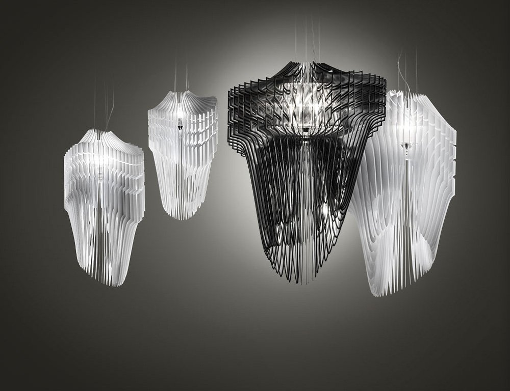 Подвесной светильник Avia Small White от Slamp AVI84SOS0001W_000 SLAMP ДИЗАЙНЕРСКИЕ 243529 Белый  - Вид №1