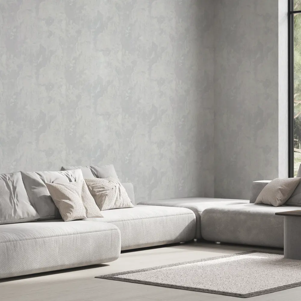 WALLDECOR Fantom - Серые флизелиновые обои для стильного интерьера 89358534 STLM-0821234 - Вид №3