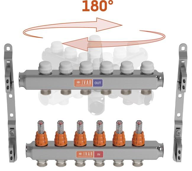 IVAR Распределительные коллекторы из нержавеющей стали sun-id-1397946 - Вид №6