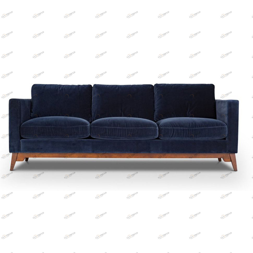 Диван Heaven прямой темно-синий ICON DESIGNE ДИЗАЙНЕРСКИЕ 178107 Синий 