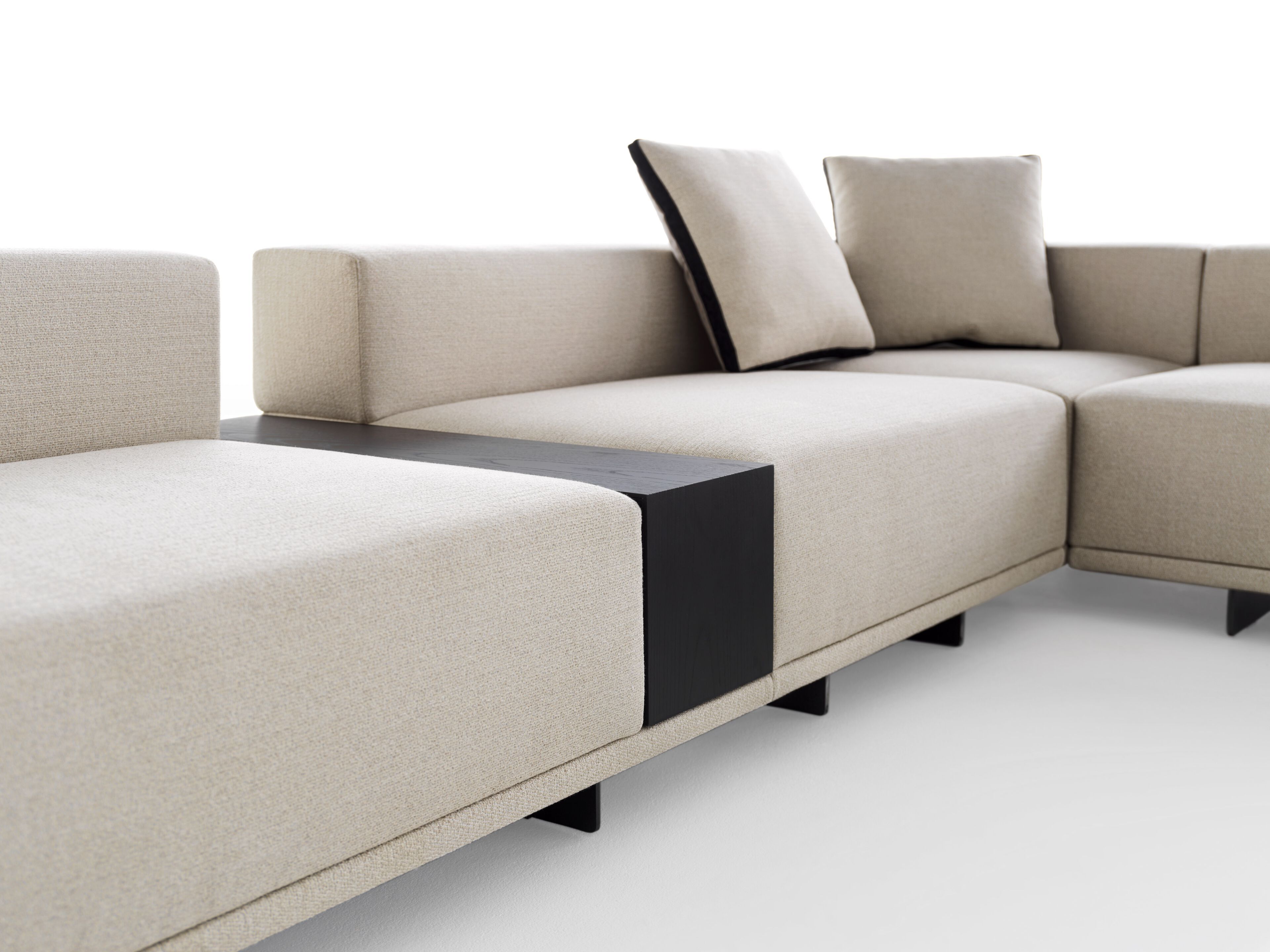 Угловой диван из ткани с полуостровом Busnelli REGOLO ARCH-00127278