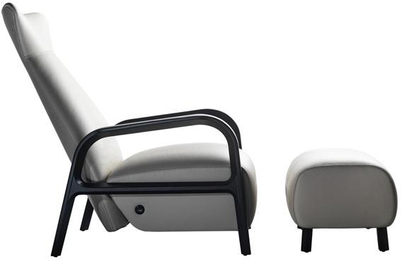 SELVA Кожаное кресло с подлокотниками  1025 /1026  - Вид №2