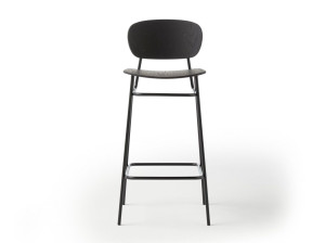 Высокий стул из ясеня со спинкой