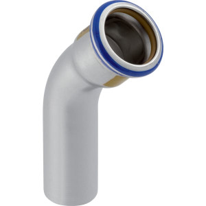 34450 Отвод Geberit Mapress из нержавеющей стали, с гладким концевиком (газ) Geberit