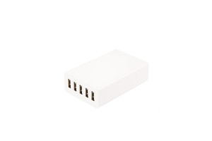 16199561 Зарядное устройство на 5 портов AC EU Plug 100-220V - USB, IC, Smart Charge M045/CA-M045 VCOM
