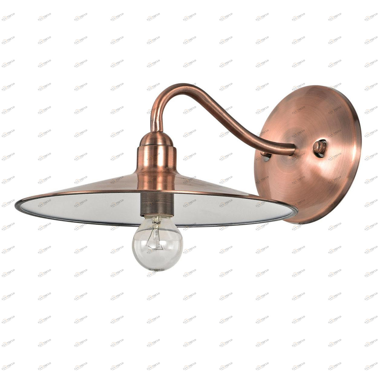 Бра Ideal Lux Cantina AP1 Rame IDEAL LUX ПОД СТАРИНУ, ФОНАРЬ 079057 Медь 