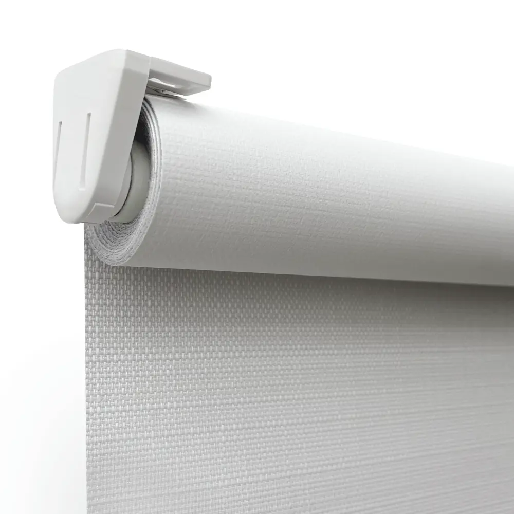 Штора рулонная блэкаут Импульс 50x175 см цвет белый DOMLEGRAND Блэк импульс STLM-2201774 - Вид №2