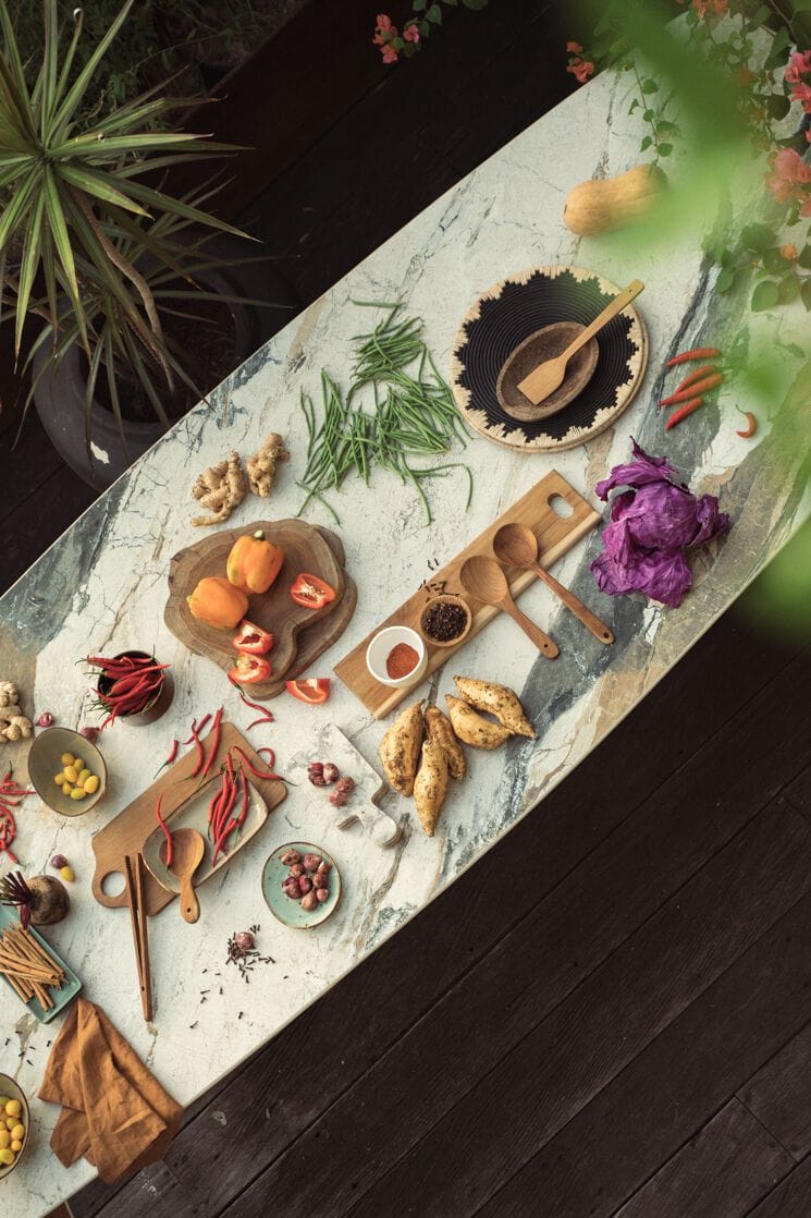 Прямоугольный садовый стол из керамогранита cbdesign Palinuro / Praiano ARCH-00101430 - Вид №20