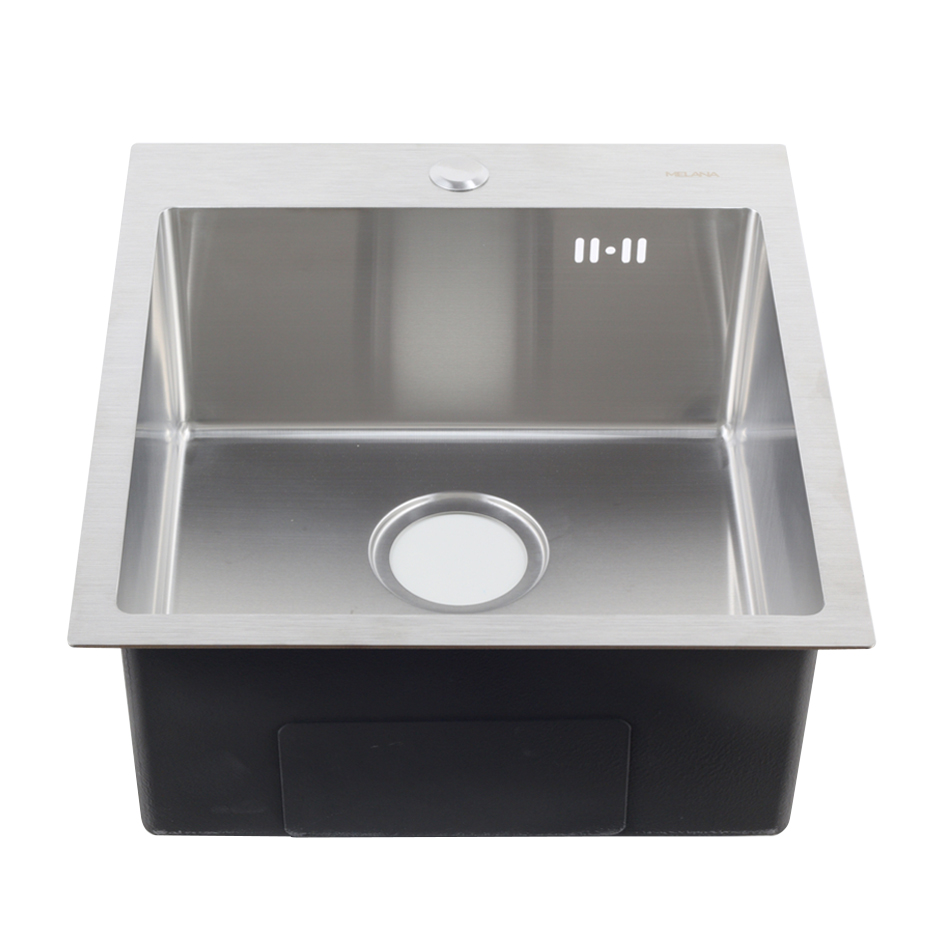 Мойка H44485 MELANA ProfLine 3,0/200 САТИН врезная прямоугольная H44485 H44485 2 сатин