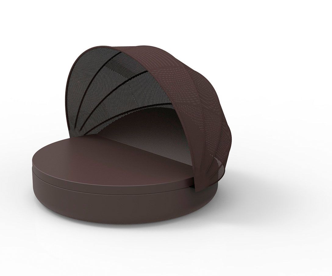 088226 Кровать Ulm c откидной спинкой и складным навесом Vondom Vela - Вид №5