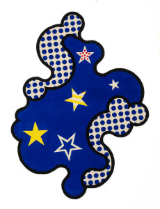 Шерстяной ковер ручной работы