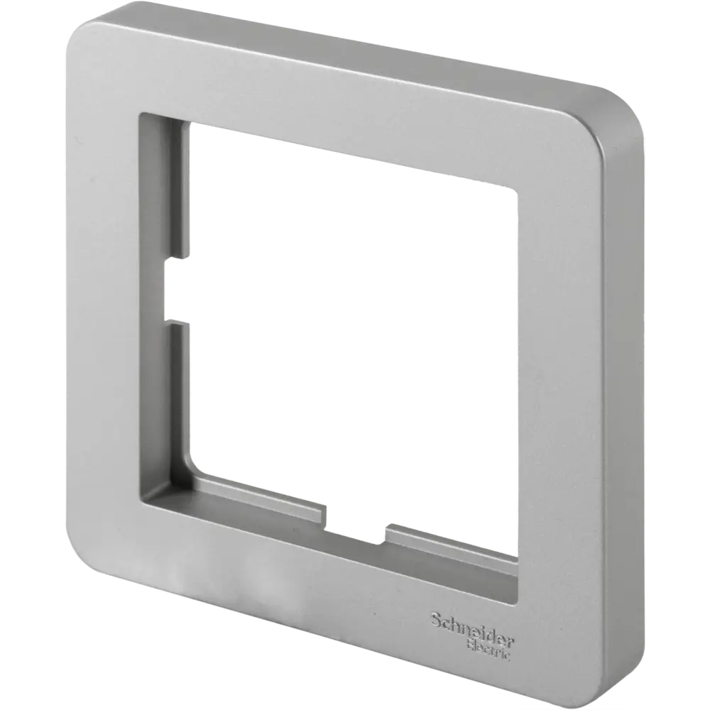 Рамка SYSTEME ELECTRIC W59 Deco для розеток и выключателей в цвете платина 82593329 STLM-0030822 - Вид №2