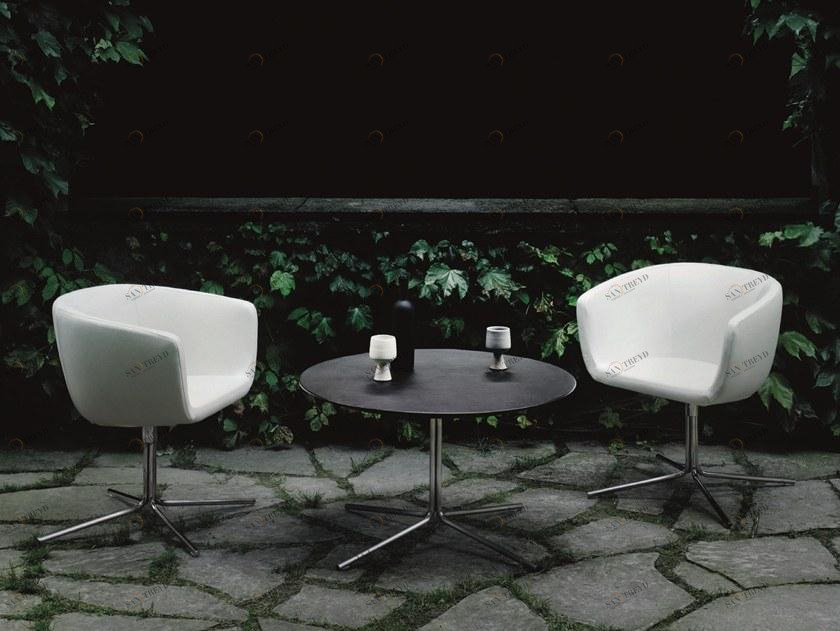 Living Divani Круглый журнальный столик из стали Jelly sun-id-1490303