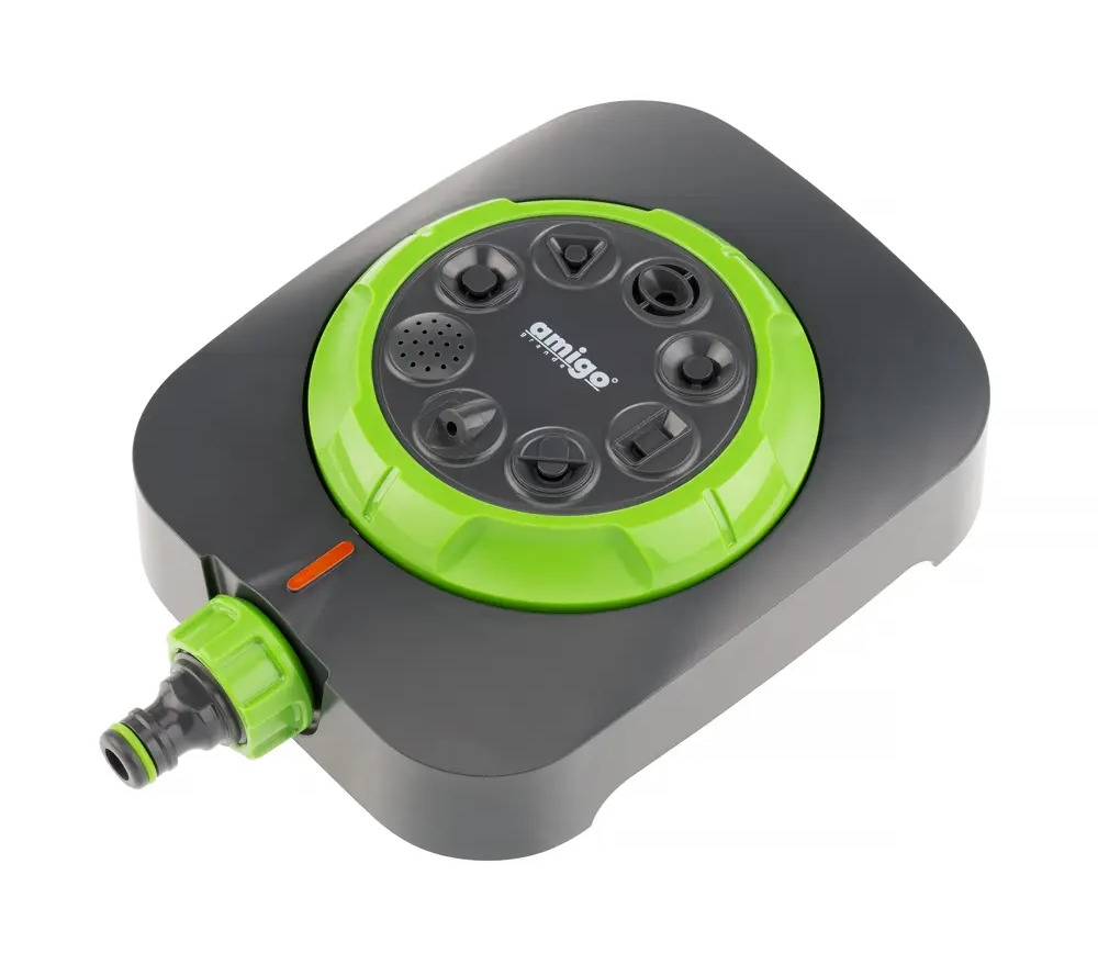 Дождеватель Amigo с 8 режимами полива для сада и теплиц 89347122