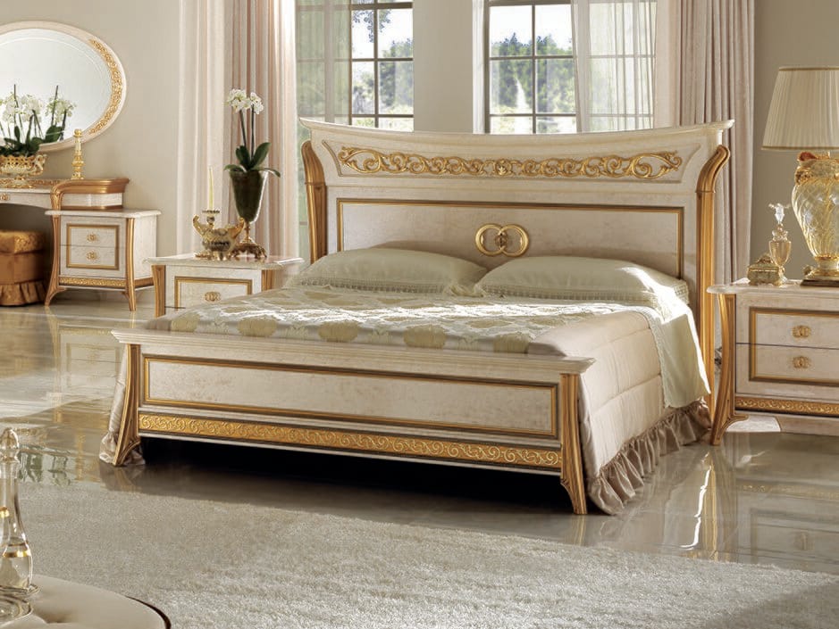 Деревянная двуспальная кровать с высоким изголовьем Arredoclassic Мелодия ARCH-00066623