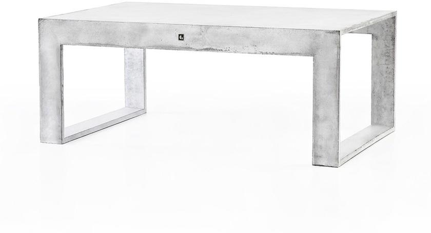 Gravelli Низкий прямоугольный журнальный столик из бетона sun-id-1426087 - Вид №1