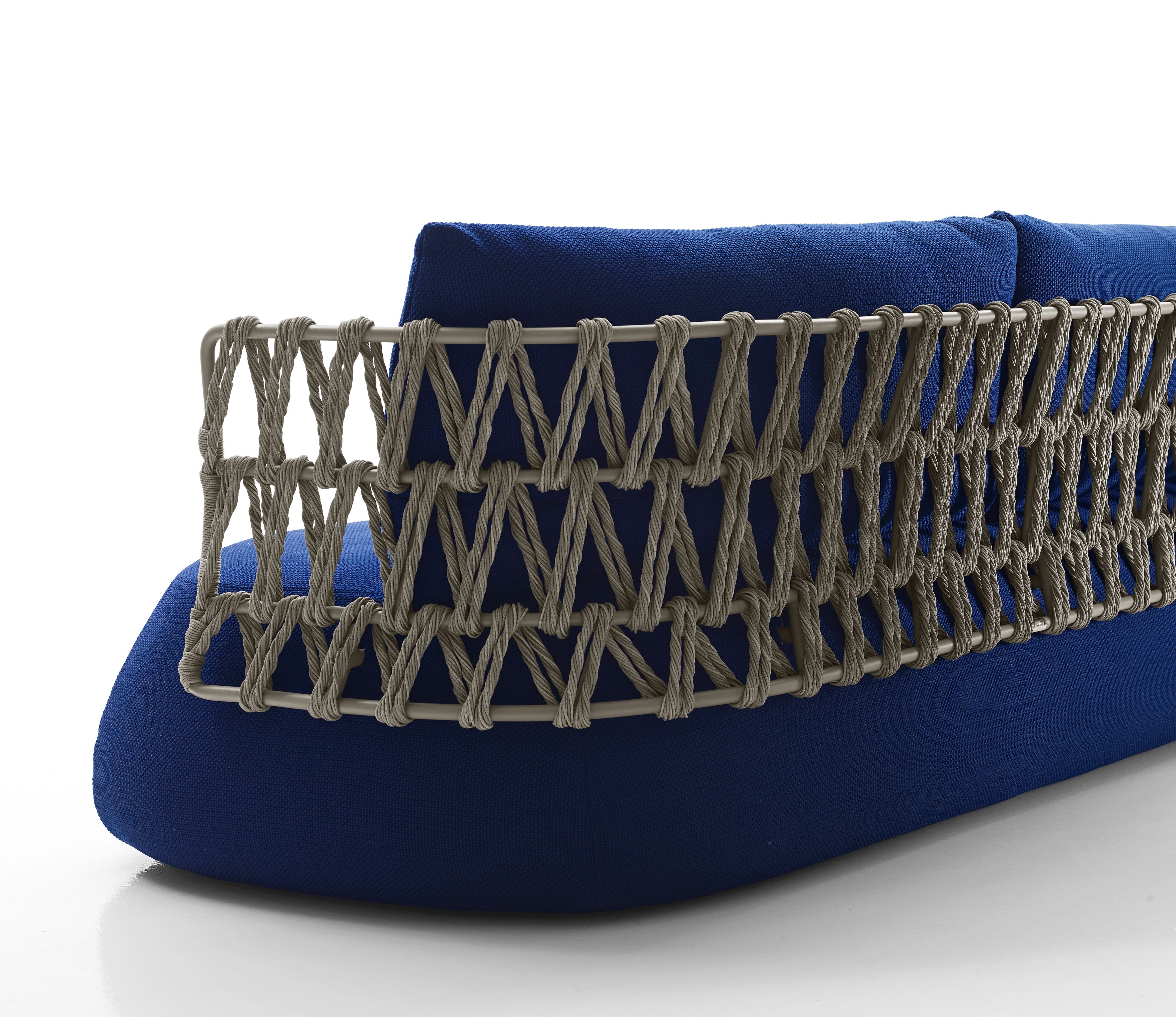 Садовый диван из полиэтиленовой ткани и волокон B&B Italia Outdoor Fat-Sofa ARCH-00133578 - Вид №2