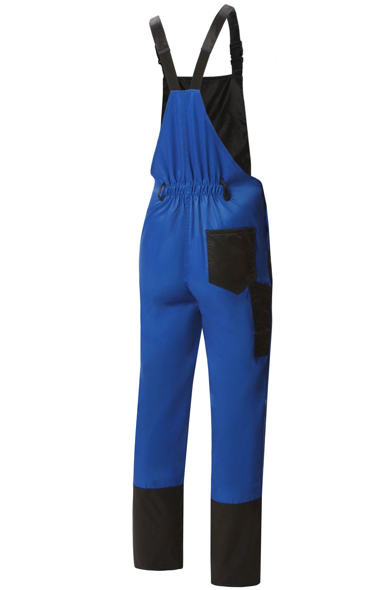 61471 Полукомбинезон "Мастер" василек-черный  Летняя спецодежда  размер 48-50/170-176  - Вид №1