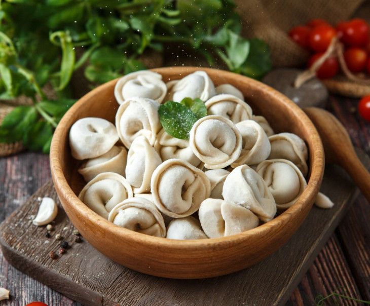 5705 Пельмени с телятиной и свининой Зинаида и Сергей Белан Вкусляндия 