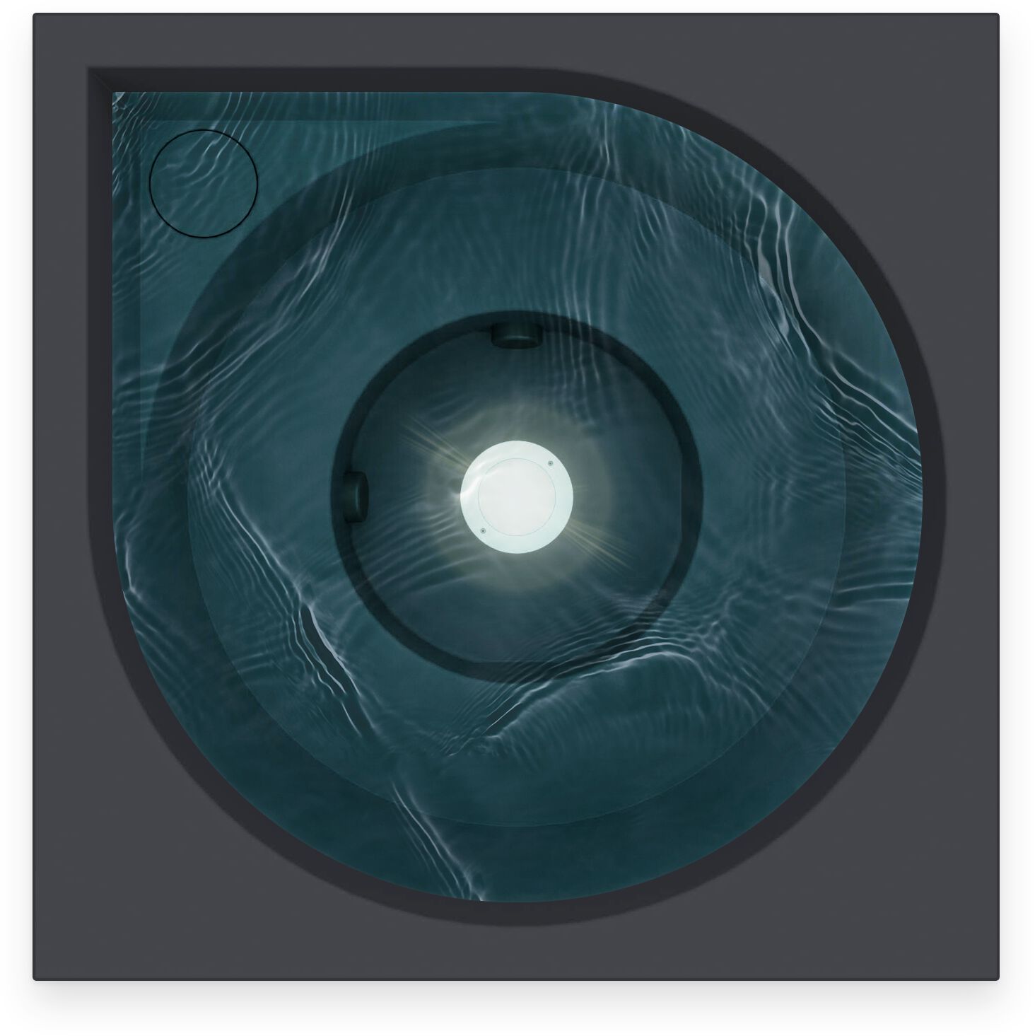 Открытый акриловый мини-бассейн Drop LAMPI ARCH-00022745 - Вид №7