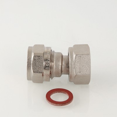 VTm.322.N.001604 Фитинг обжимной с накидной гайкой Valtec 16 мм х 1/2"  - Вид №8