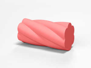 Скамья из пенопласта без спинки