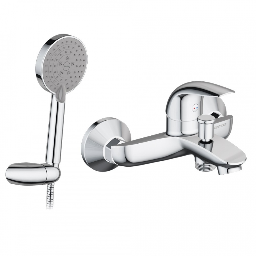 311300000 Набор 2 в 1: смеситель для в/д Origin One 2.0 душ. набор: душ 3ф шланг держ Damixa Palace Bit 