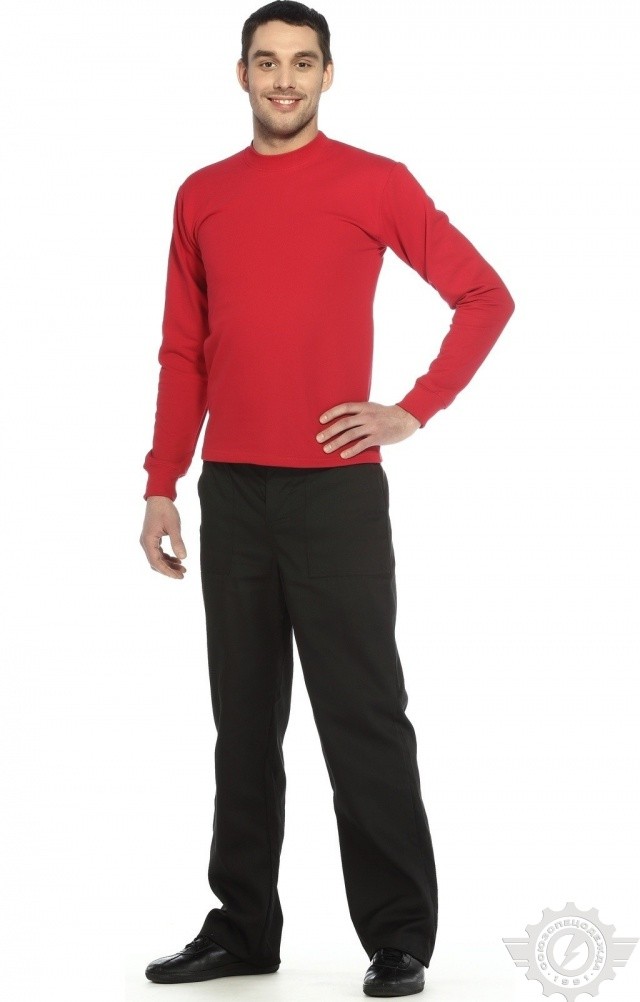 66327 Толстовка красная  Одежда для промоакций  размер 3XL (112) Спецодежда  - Вид №5