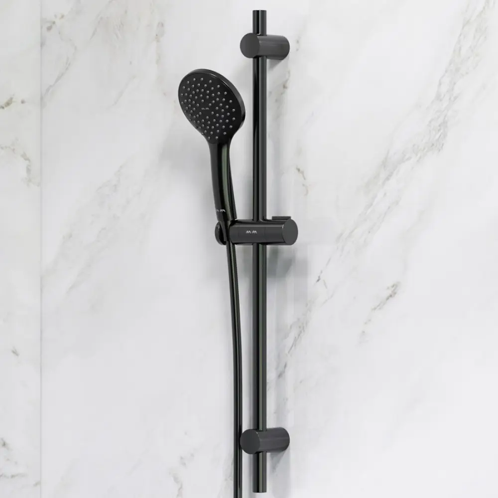 AM.PM Moxie — черный душевой гарнитур с регулируемой лейкой 89400680 STLM-1583414 - Вид №3