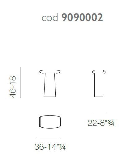 Твердый деревянный низкий стул Vibieffe Quite luxury ARCH-00145344 - Вид №6