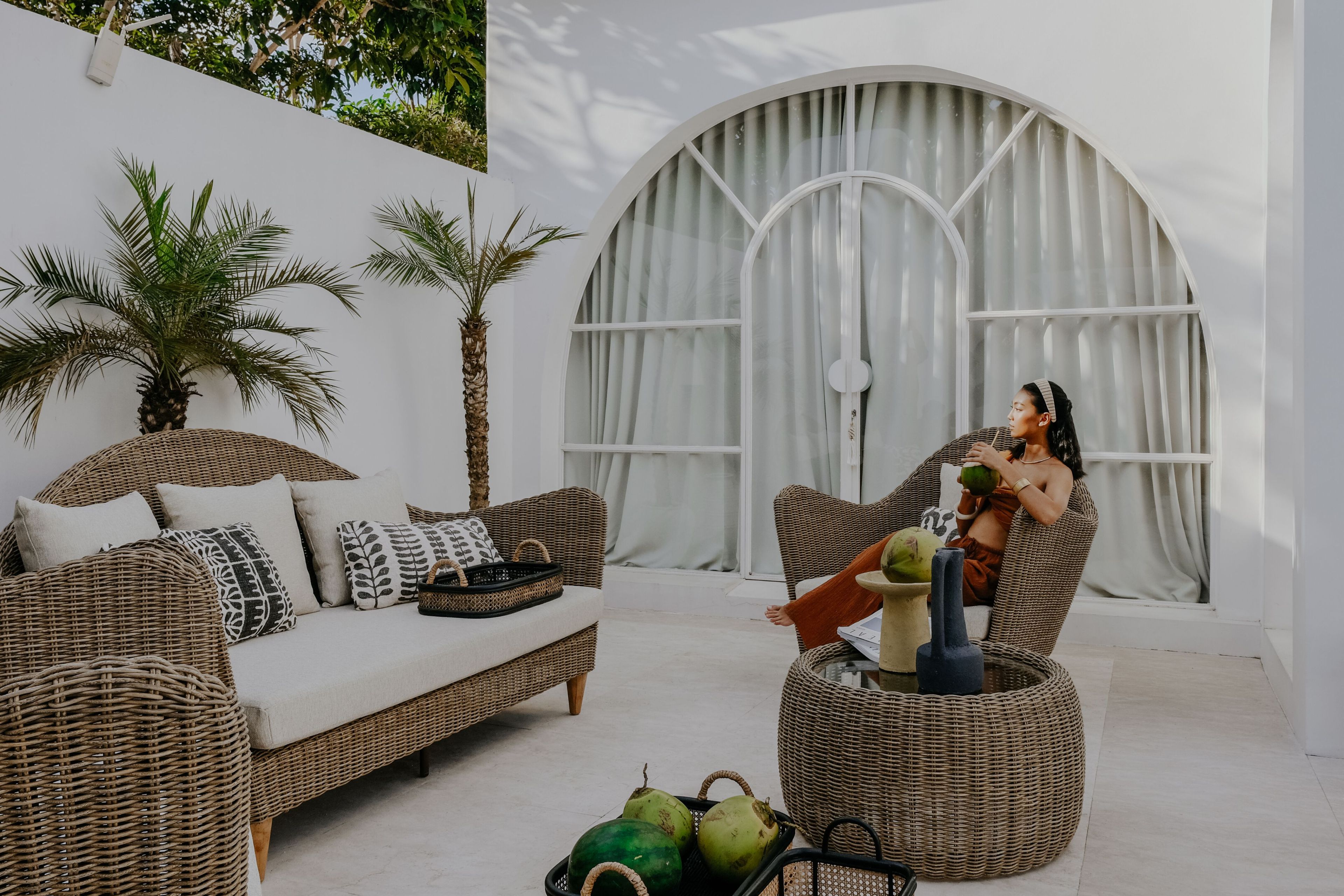 2-местный веревочный садовый диван cbdesign Зоя ARCH-00138123 - Вид №3