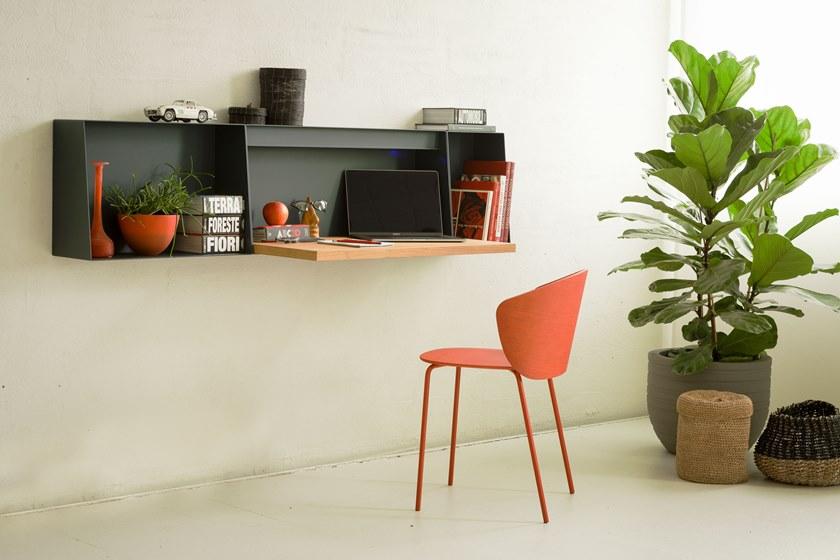 True Design Стол / полка из алюминия и дерева Hella sun-id-1444228 - Вид №3