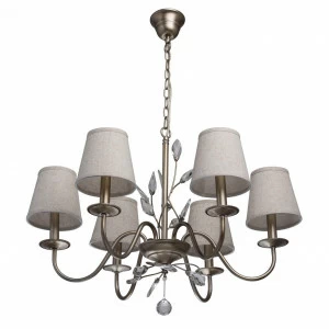 Подвесная люстра MW-Light Августина 4 419011206 MW-LIGHT ДИЗАЙНЕРСКИЕ, АВГУСТИНА 186082 Бежевый