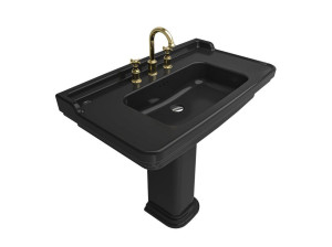 Умывальник Fireclay на колонне